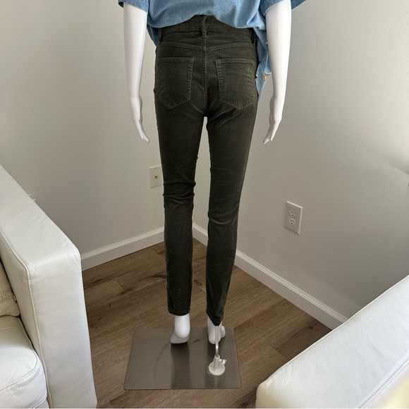 Loft Corduroy Skinny Green Pants (size0/25) - Picture 2 of 9